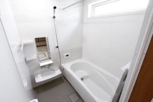 熊本　ローコスト住宅　ペンギンホーム　モデルハウス　浴室