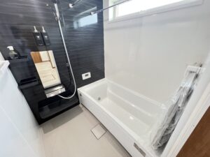 熊本　ローコスト住宅　合志市御代志モデルハウス　浴室