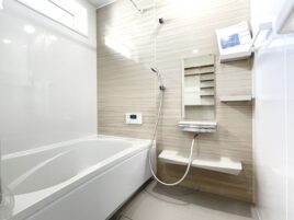 熊本　ローコスト住宅　長嶺東モデルハウス　浴室～タカラスタンダード～