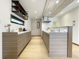 熊本　ローコスト住宅　モデルハウス　キッチン